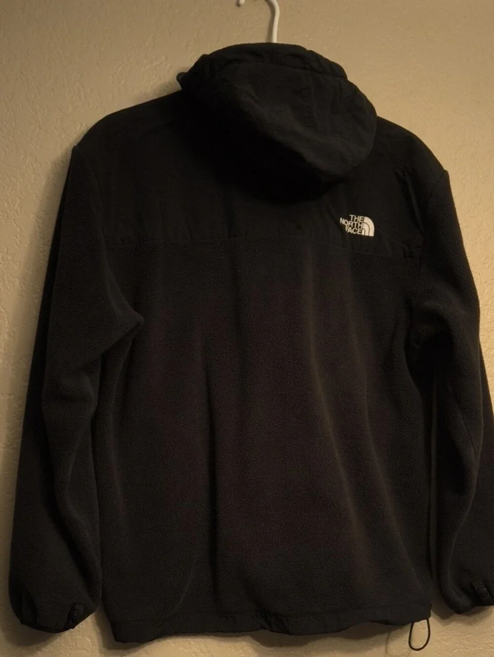 The North Face Men's M Black Hooded Fleece Jacket